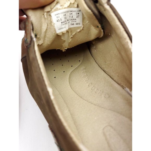 Womens Keen Briggs Hiking Shoes Sz 10 Brown Leather - Picture 6 of 11